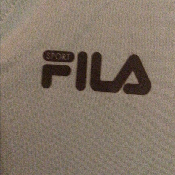 NWT FILA Light Blue Short Sleeve Active Top - Picture 2 of 5